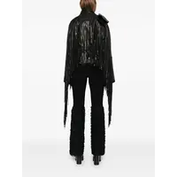 CROPPED SCARF FLIGHT BLACK