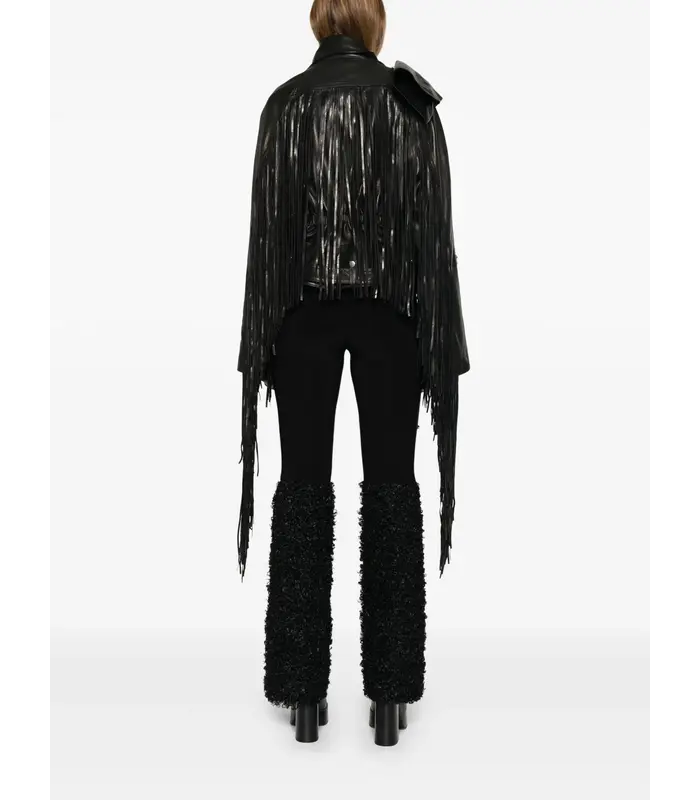 CROPPED SCARF FLIGHT BLACK