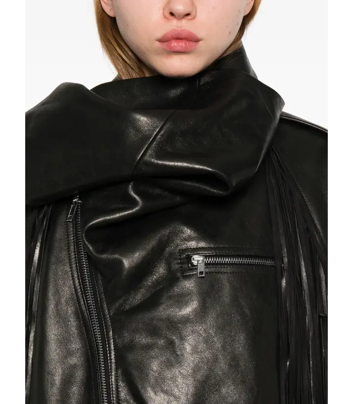 CROPPED SCARF FLIGHT BLACK