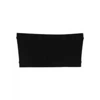 TOP IN MAGLIA EASY BANDEAU BLACK