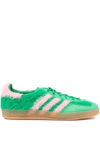ADIDAS gazelle indoor w green/glopnk/gum3 ADIDAS gazelle indoor w green/glopnk/gum3