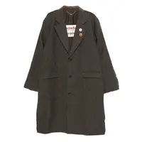 HALF & HALF OVERCOAT BROWN