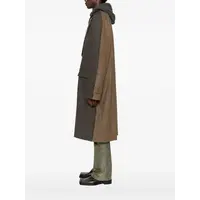 HALF & HALF OVERCOAT BROWN