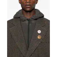 HALF & HALF OVERCOAT BROWN