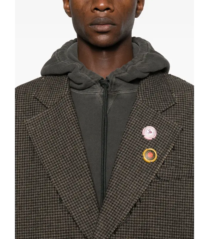 HALF & HALF OVERCOAT BROWN