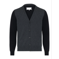 cardigan grey black