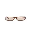 RICK OWENS SUNGLASSES FOG GBROWN
