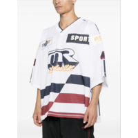 OVERSIZED HOCKEY TOP WHITE NAVY