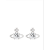 VIVIENNE WESTWOOD REINA EARRINGS PLATINUM WHITE