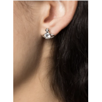 REINA EARRINGS PLATINUM WHITE