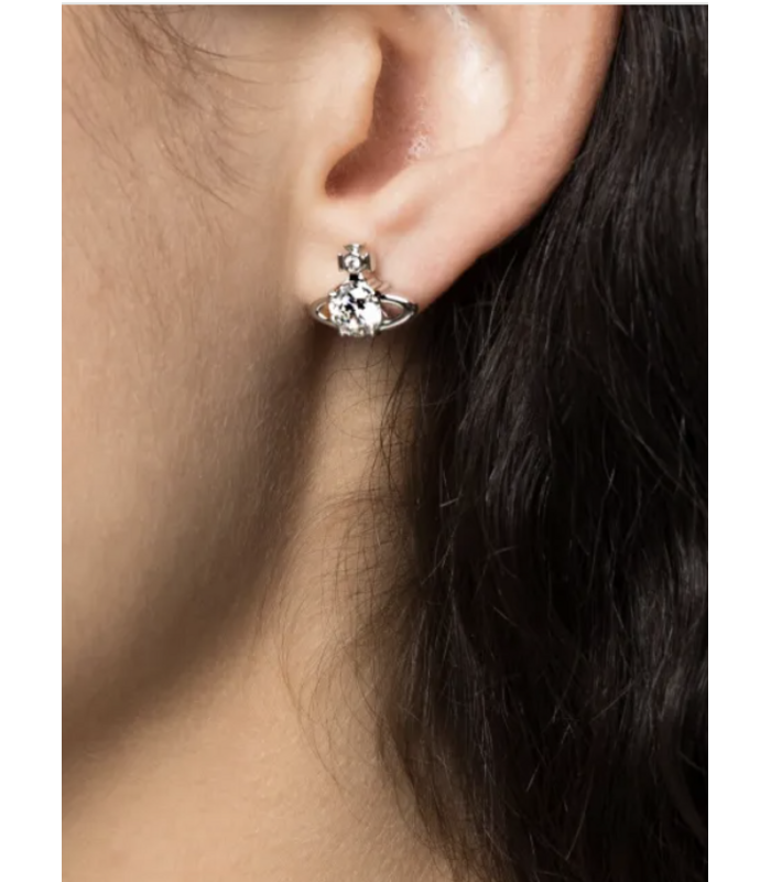 REINA EARRINGS PLATINUM WHITE