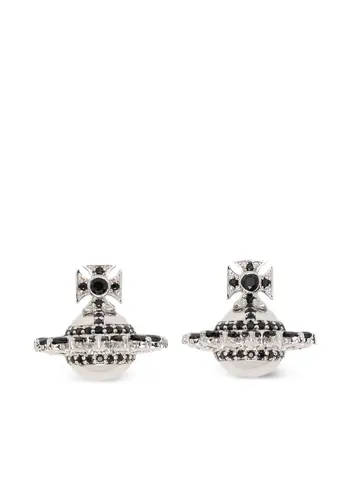 VIVIENNE WESTWOOD jordana earrings platinium black VIVIENNE WESTWOOD jordana earrings platinium black