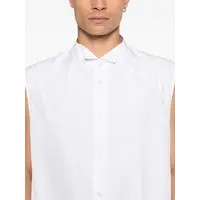 WING SHIRT SLEEVELESS WINTER BOUGUET SUPER POPLIN