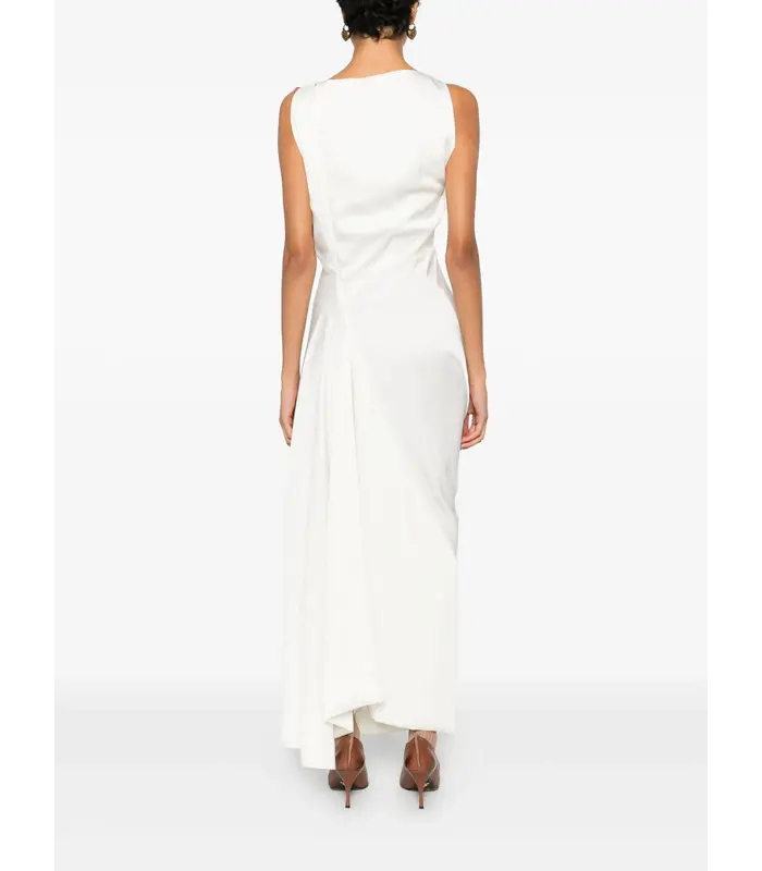LONG FOND DRESS IVORY