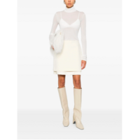 TOP HIGH NECK LONG SLEEVE WHITE