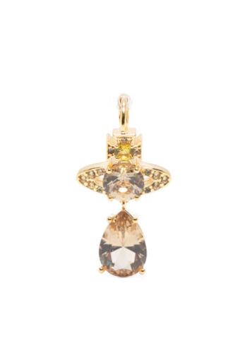 VIVIENNE WESTWOOD ismene drop earrings gold yellow VIVIENNE WESTWOOD ismene drop earrings gold yellow