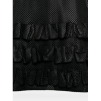 ruffle tanktop black