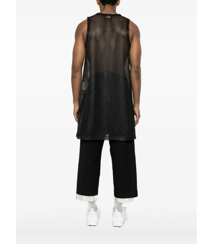 ruffle tanktop black