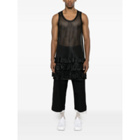 ruffle tanktop black