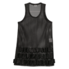 COMME DES GARÇONS HOMME PLUS ruffle tanktop black