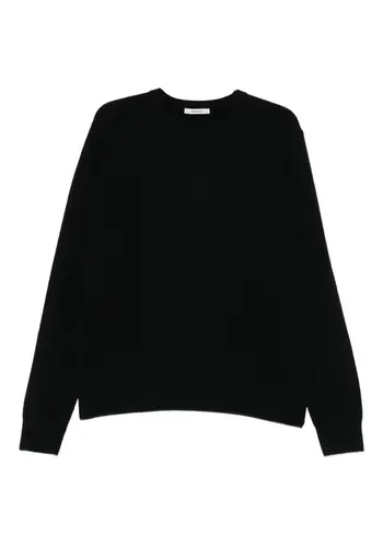 ENTIRE STUDIOS knit crewneck black