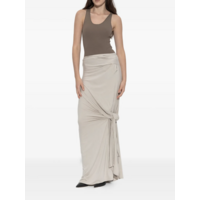 LUMIERE SCARF SKIRT STONE