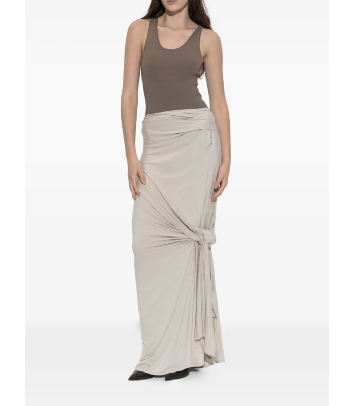 LUMIERE SCARF SKIRT STONE