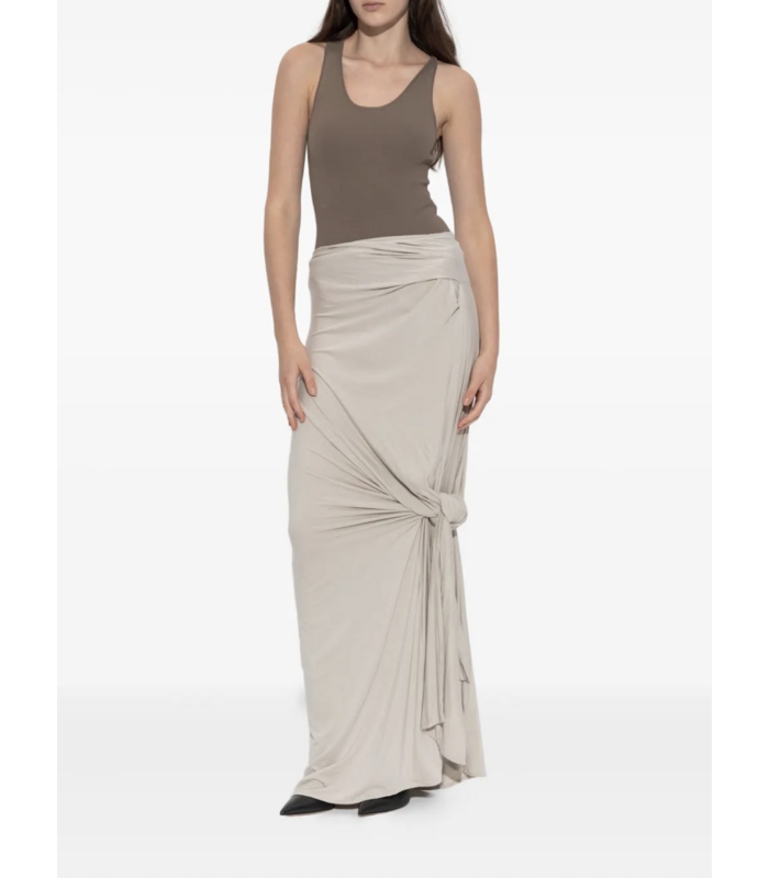 LUMIERE SCARF SKIRT STONE