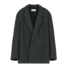 LEMAIRE SOFT DB JACKET COAL