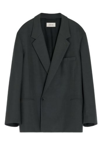 LEMAIRE soft db jacket coal