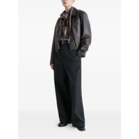 SOFT LEATHER BLOUSON BLACK CHERRY