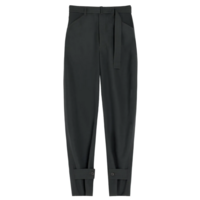CURVED TAILORED PANTS COAL