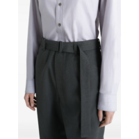 CURVED TAILORED PANTS COAL