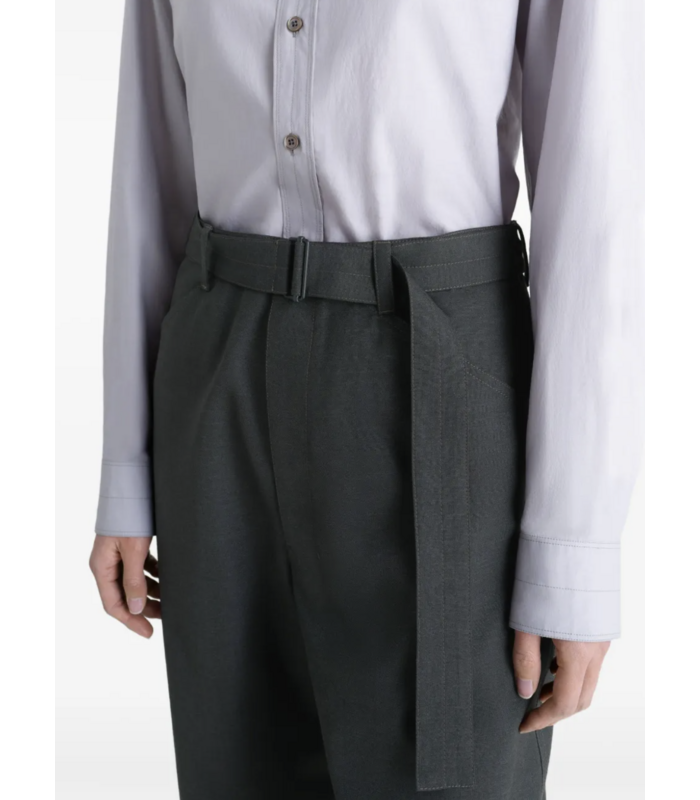 CURVED TAILORED PANTS COAL