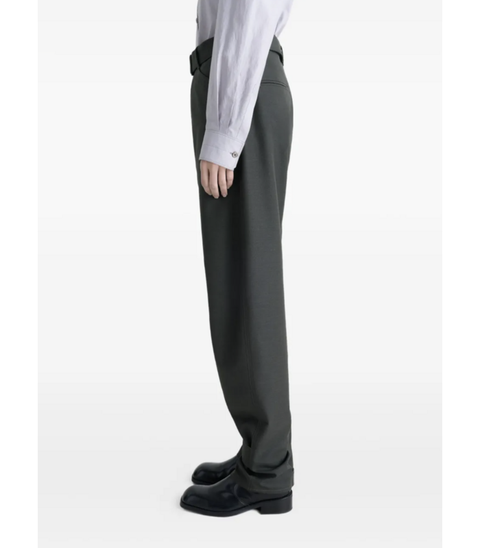 CURVED TAILORED PANTS COAL