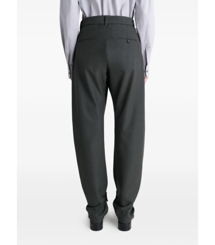 CURVED TAILORED PANTS COAL