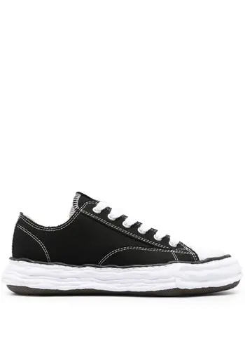 MAISON MIHARA YASUHIRO peterson 23 original sole canvas low top sneaker black MAISON MIHARA YASUHIRO peterson 23 original sole canvas low top sneaker black