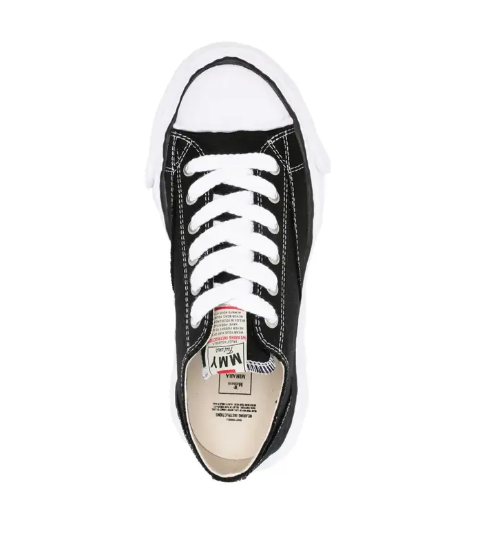 PETERSON 23 ORIGINAL SOLE CANVAS LOW TOP SNEAKER BLACK