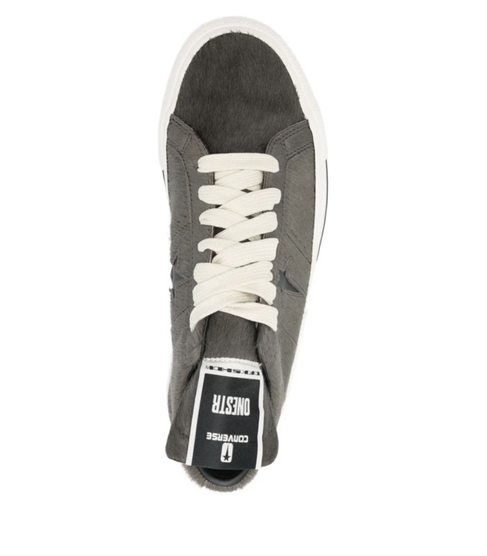 X CONVERSE FUR SNEAKER DARK DUST/BLACK