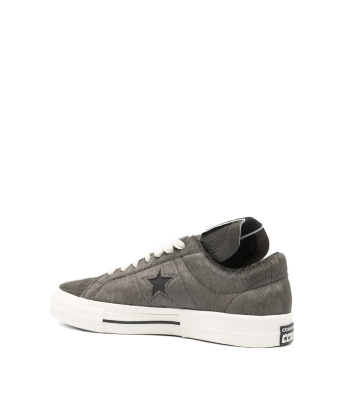 X CONVERSE FUR SNEAKER DARK DUST/BLACK