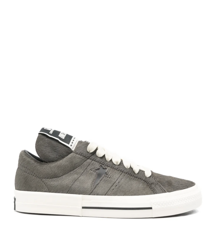 X CONVERSE FUR SNEAKER DARK DUST/BLACK