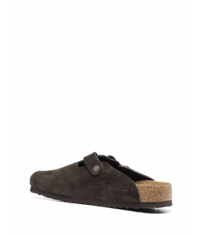 Boston Soft Footbed Suede Leather Mocha
