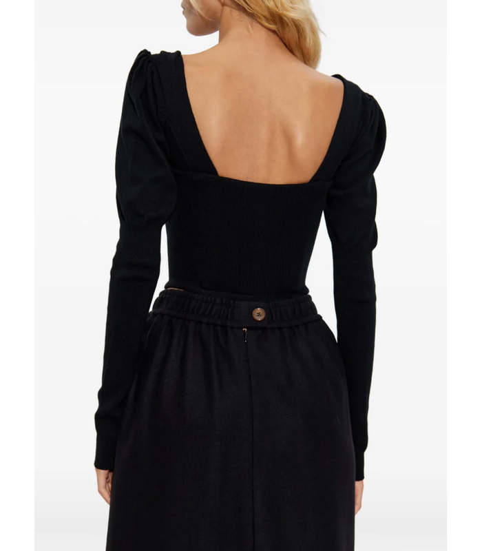 BEA CORSET CARDI BLACK