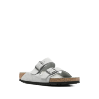 Arizona Soft Footbed Suede Leather Unisex Pure Sage Tonal