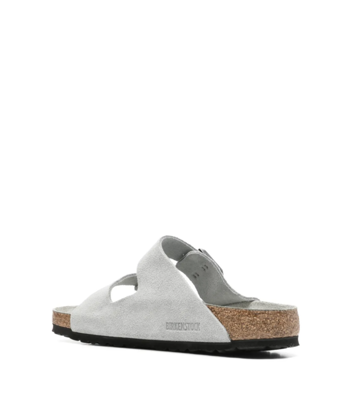 Arizona Soft Footbed Suede Leather Unisex Pure Sage Tonal