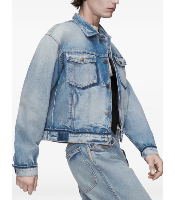 SPORTSJACKET WASHED BLUE