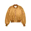 ENTIRE STUDIOS CROPPED BROAD BOMBER SPICED YELLOW