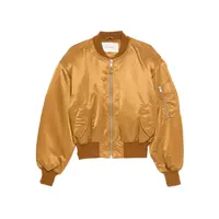 CROPPED BROAD BOMBER SPICED YELLOW
