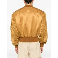 CROPPED BROAD BOMBER SPICED YELLOW