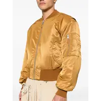 CROPPED BROAD BOMBER SPICED YELLOW